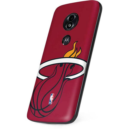 NBA Miami Heat Large Logo Moto E5 Play Skin
